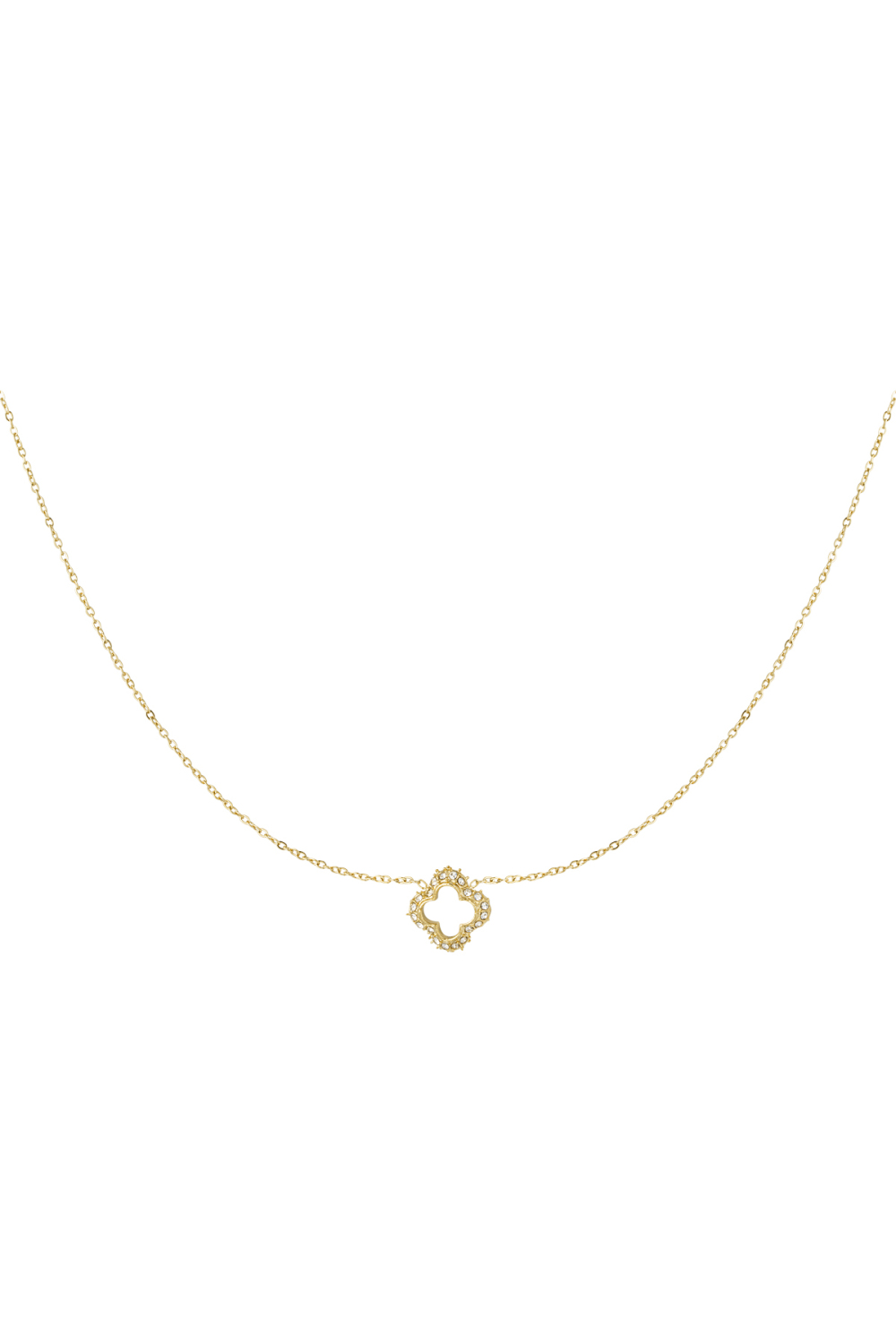 Collier Trèfle Diamant 