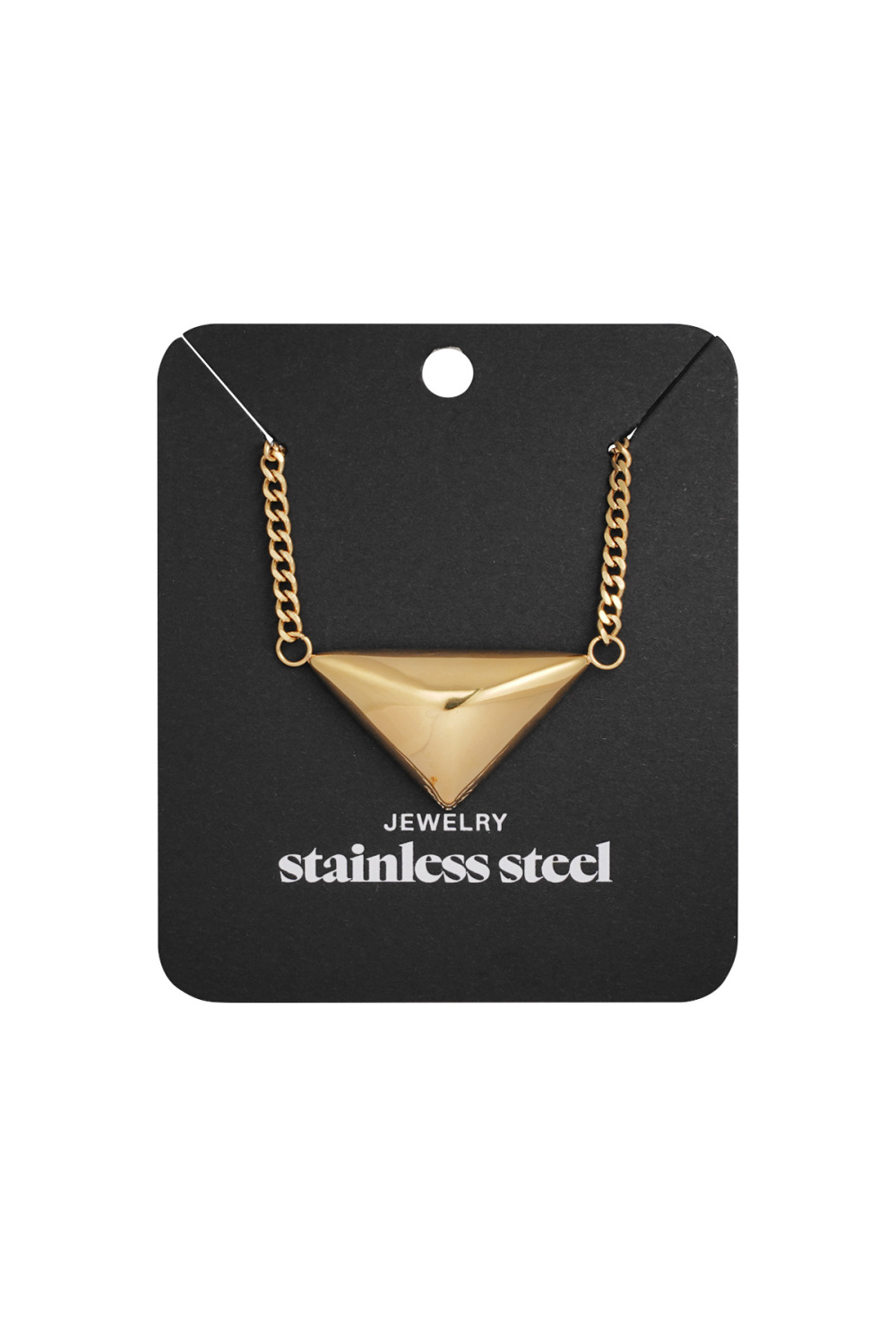 Collier Triangle Amour Image3
