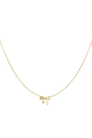 Collier Noeuds Papillons Dream - Doré h5 