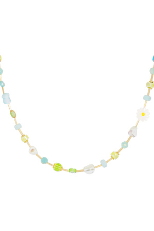 Collier Colcouleur Oré Oasis Verte - Couleur Or Vert h5
