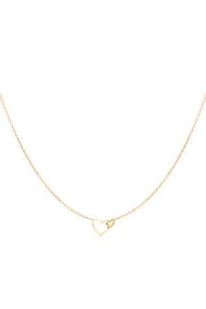 Collier Amour Éternel - Doré h5 Image3