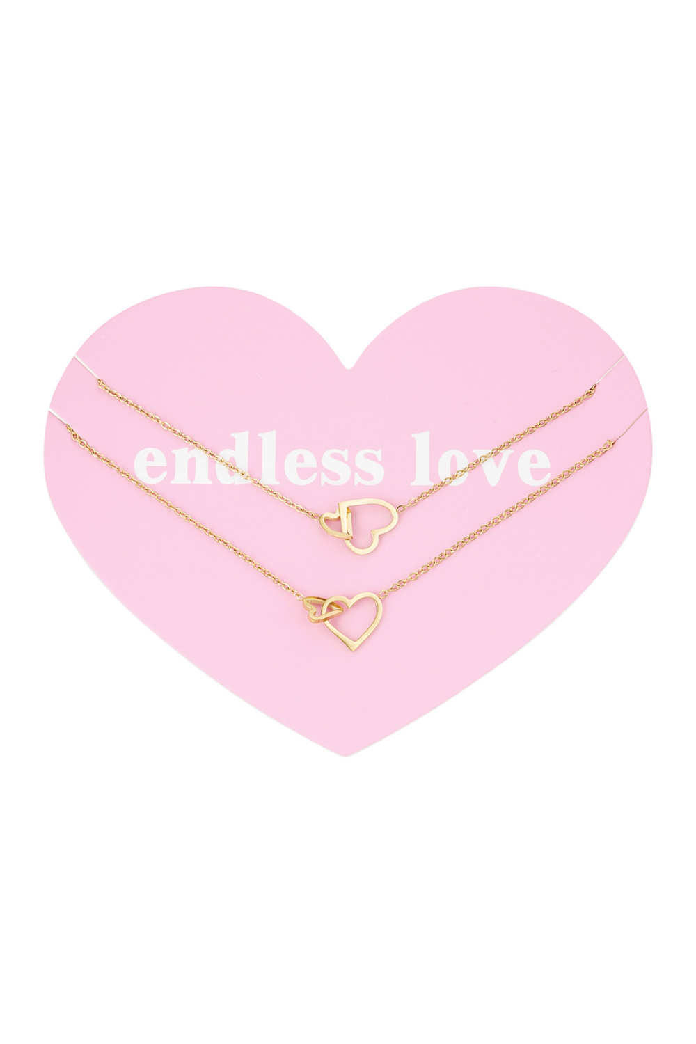 Collier Amour Éternel - Doré 