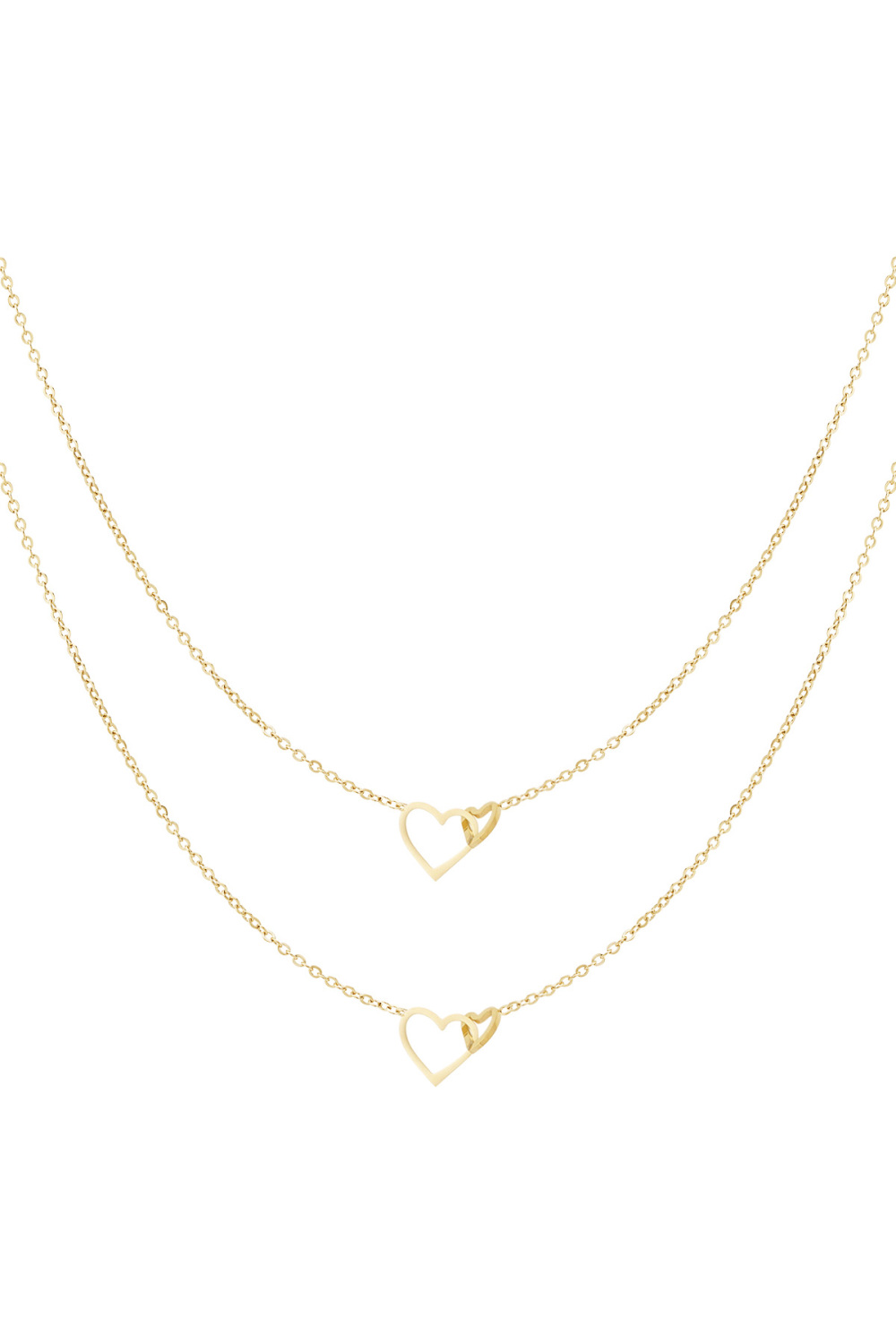Collier Amour Éternel - Doré Image2