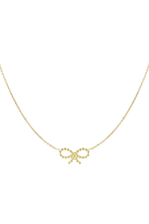 Collier Noeuds Dimanche - Doré h5 