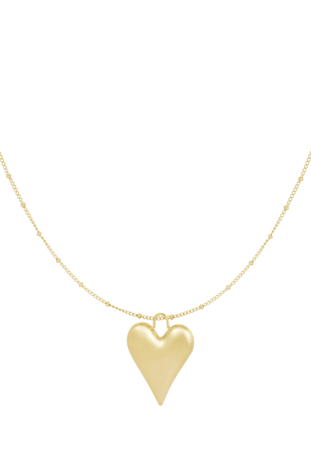 Collier Avec Breloque En Forme De Cœur