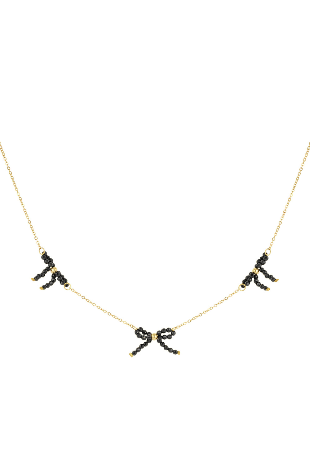Collier Noeuds De Perles 