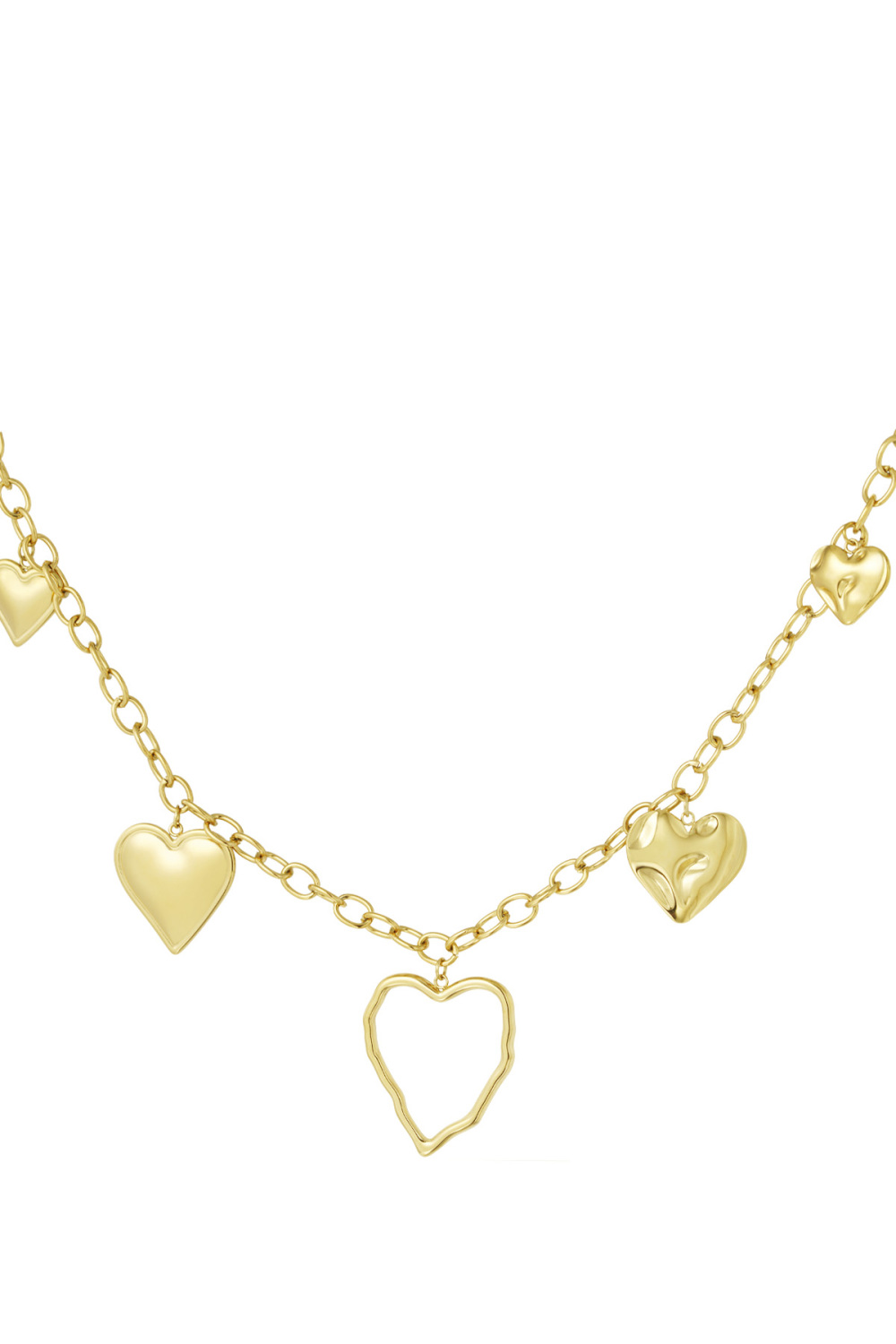Collier À Breloques Époque Fille Amoureuse