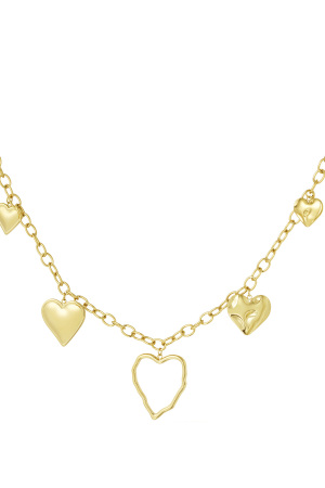 Collier À Breloques Époque Fille Amoureuse h5
