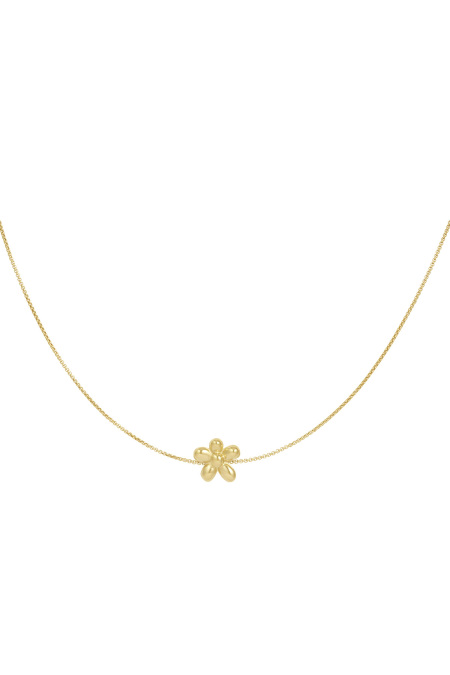 collier à fleurs gonflées