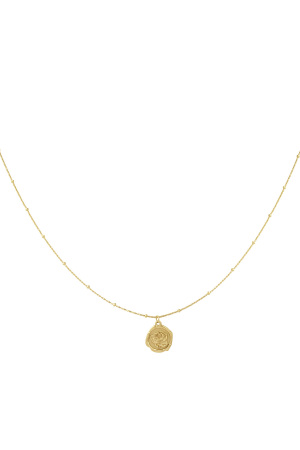 Collier Breloque Rose h5 