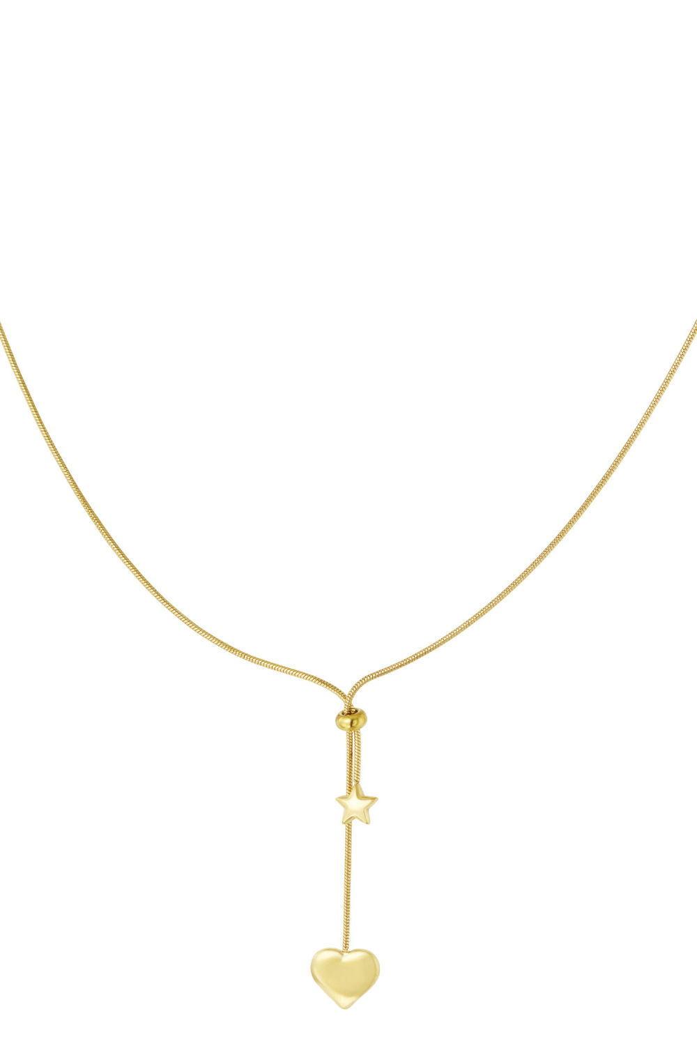 Collier Coeur Scintillant 