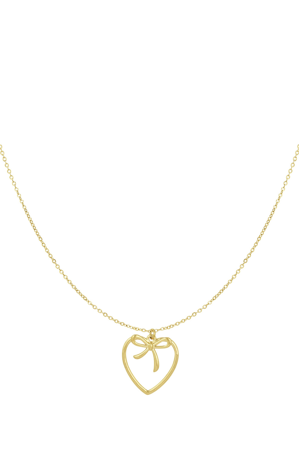 Collier Avec Nœud Sincère 