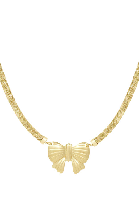 collier avec gros nœud