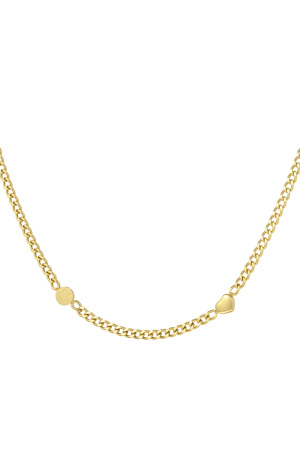 Collier Chaîne Smile & Heart h5 