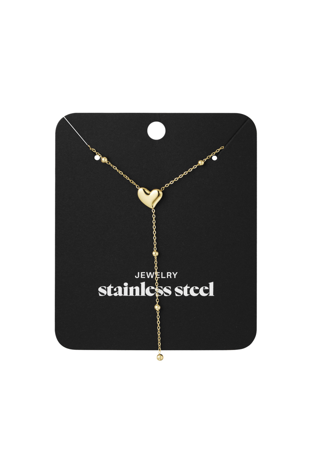 Collier Coeur Avec Boules Image3