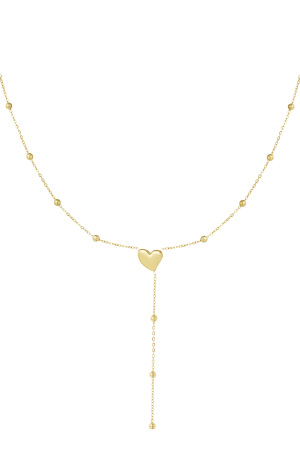 Collier Coeur Avec Boules h5 