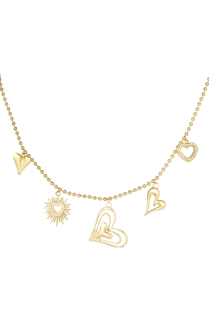 Collier Coeurs Amoureux h5 