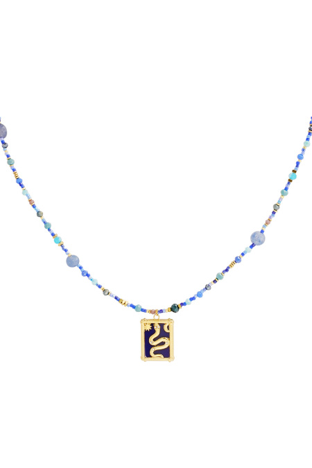Collier histoire de serpent