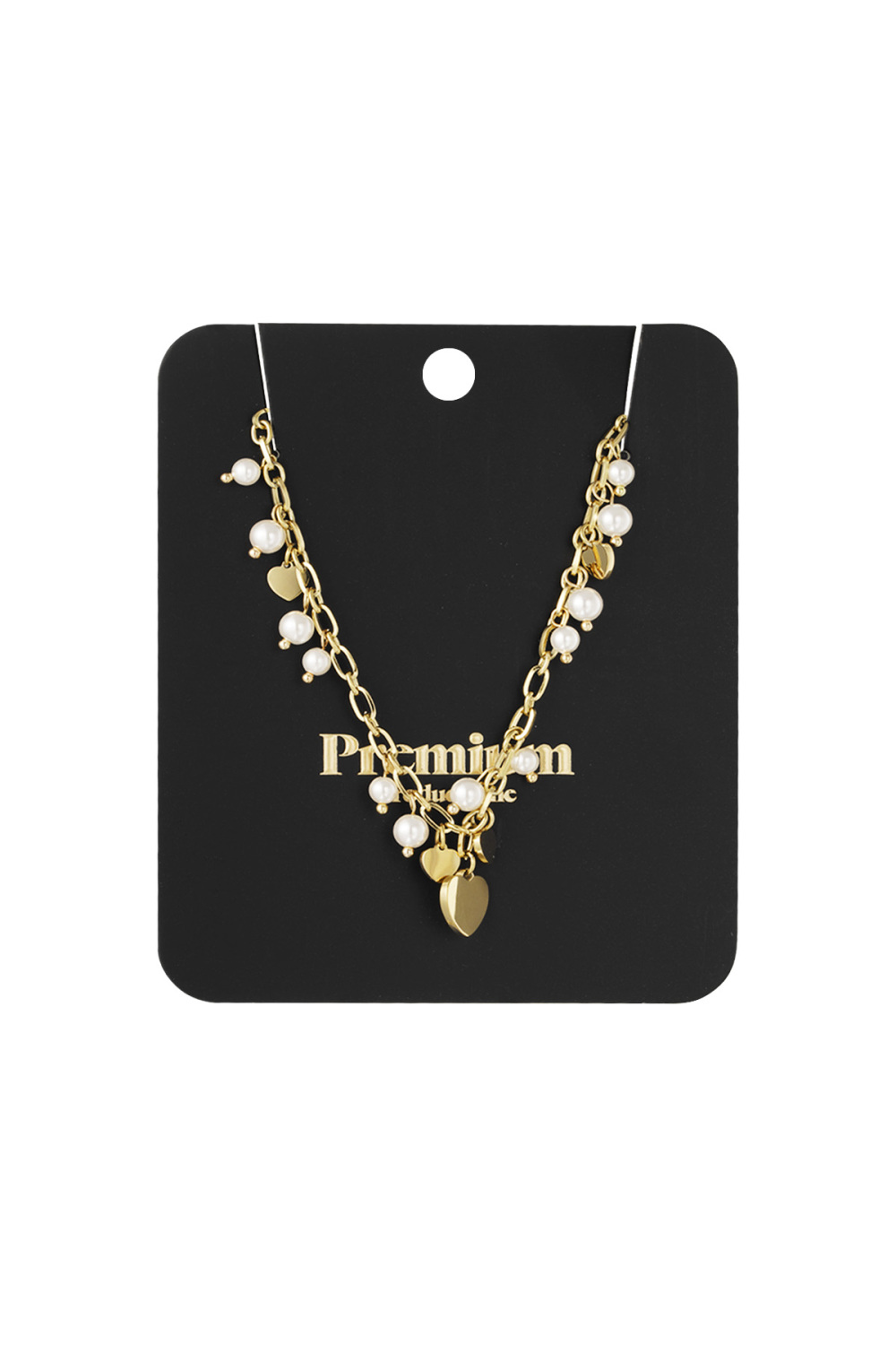 Collier Coeurs Et Perles h5Image3