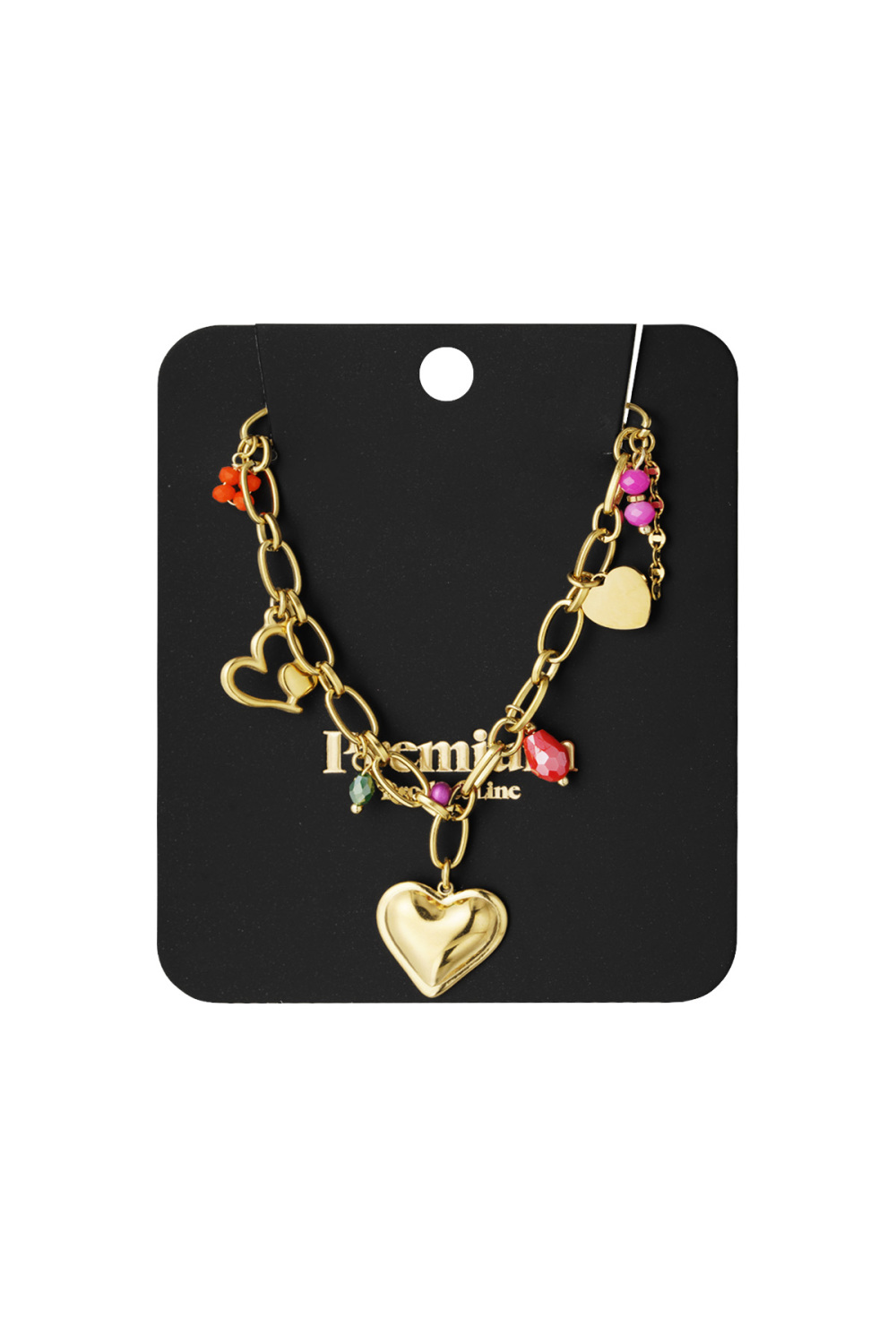 Collier À Breloques Love Coloré Image3