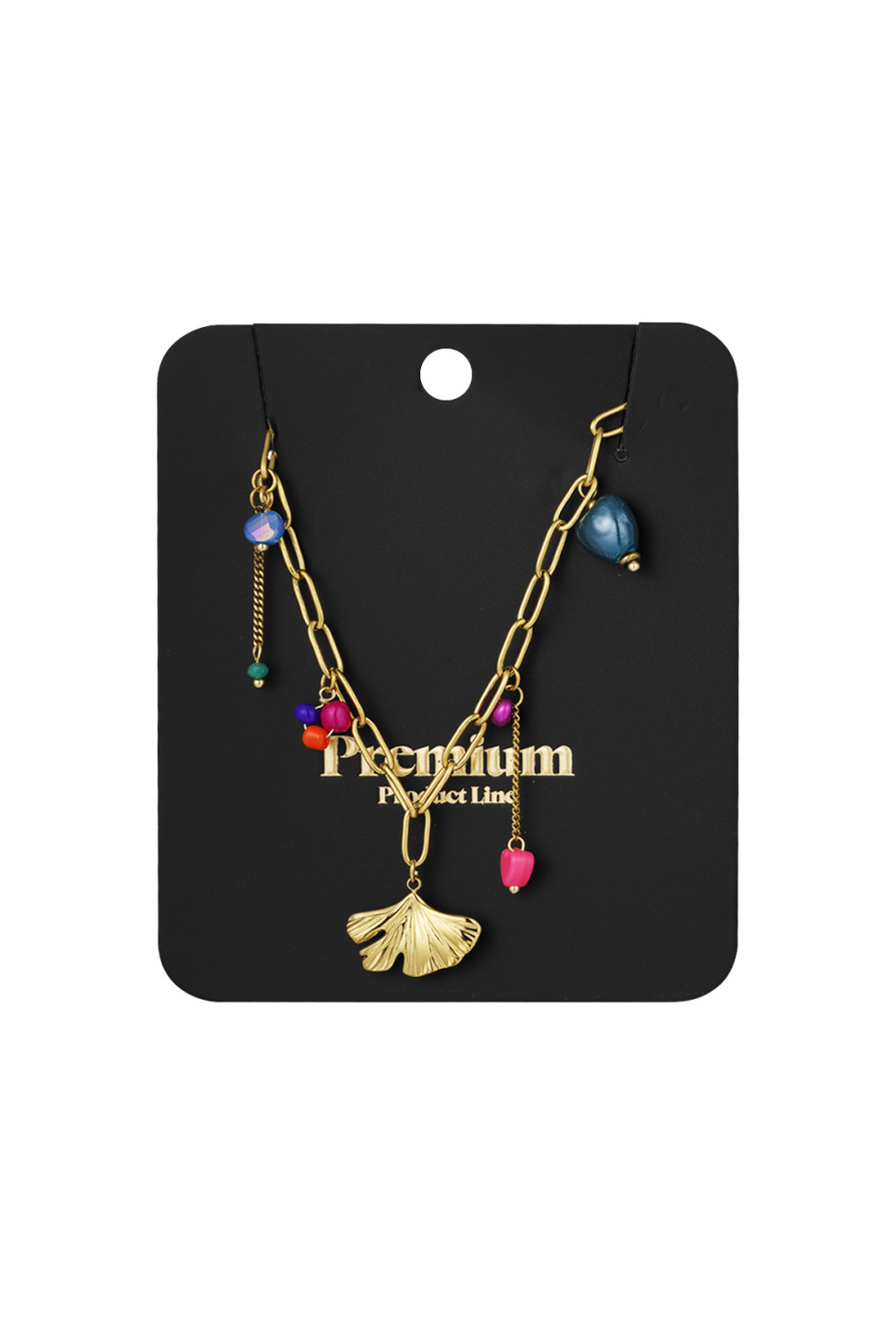 Collier Charm Paradis - Couleur Couleur Or h5Image3