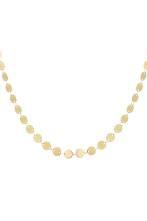 Collier Simple Pièce De Monnaie h5 