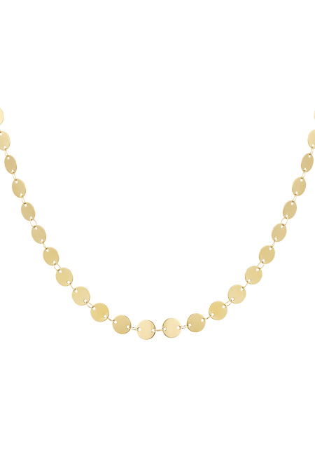collier simple pièce de monnaie