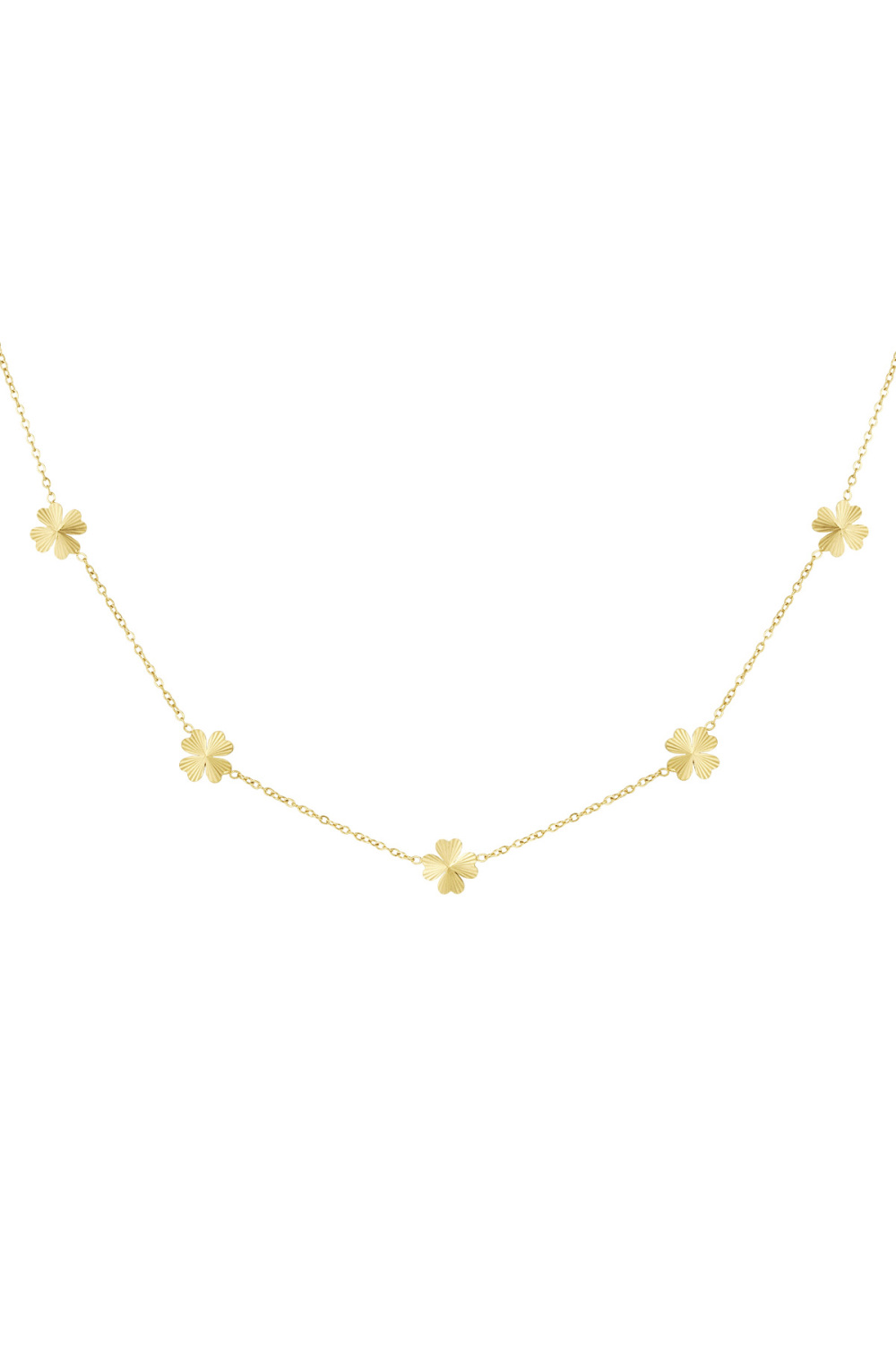 Collier Porte-Bonheur Feuillu 
