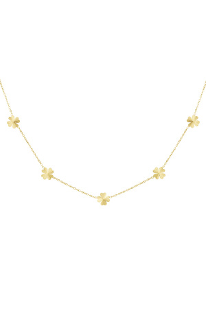 Collier Porte-Bonheur Feuillu h5 