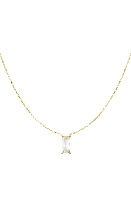 Collier Élégant Et Scintillant - Rose Et Couleur Or