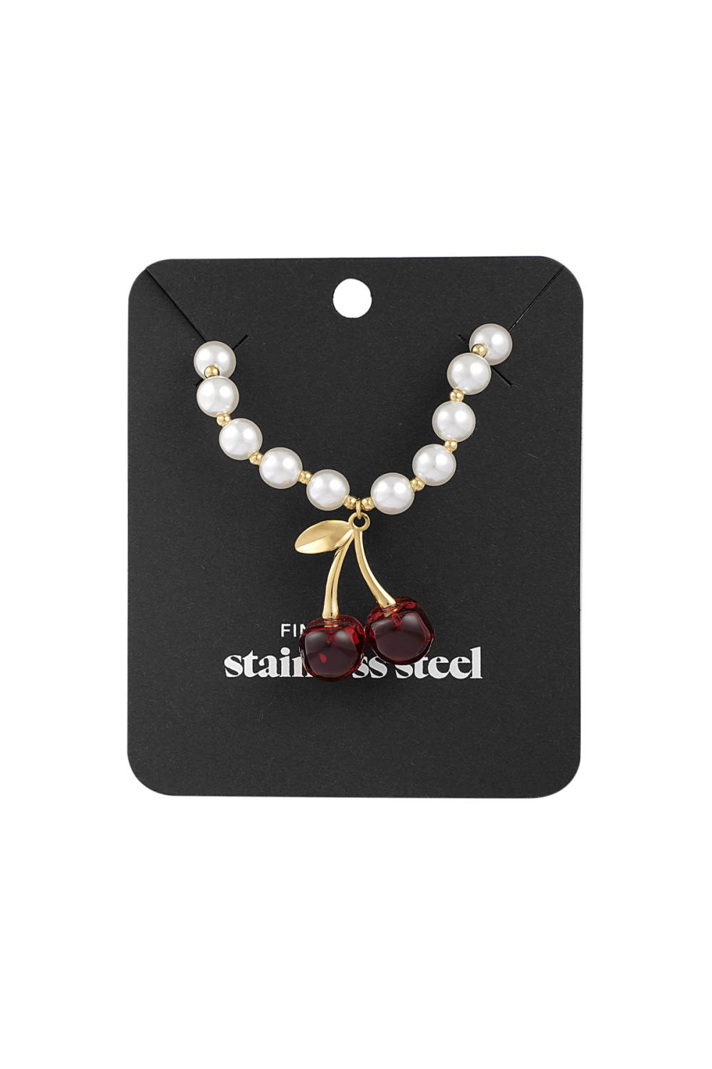 Collier Cerise Sur Le Gâteau Image3
