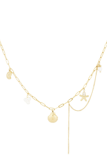 collier coquillage