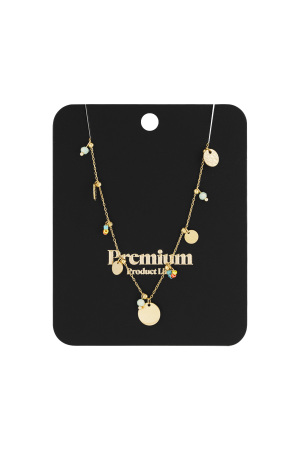 Collier Pièces De Monnaie Color Pop h5 Image3