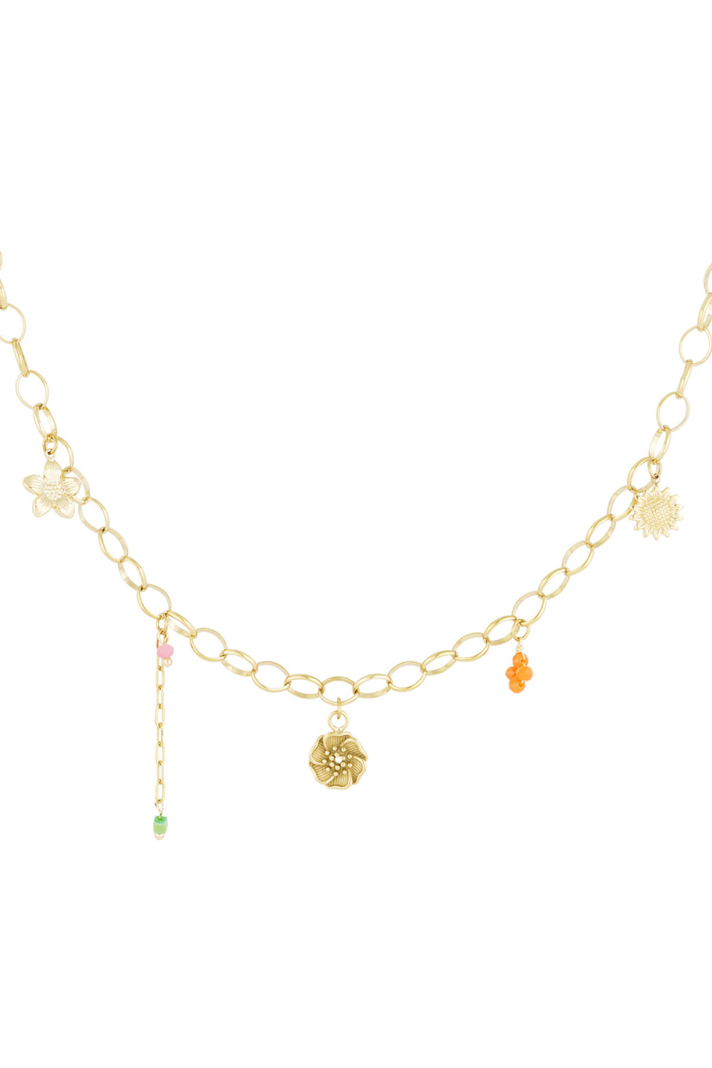 Collier À Breloques Printanières 
