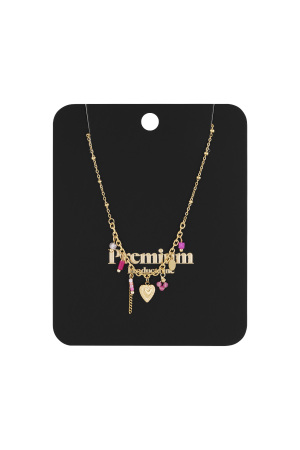 Collier Fiesta Rose h5 Image3