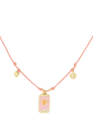 Collier Aurora - Couleur Rose Et Or h5 