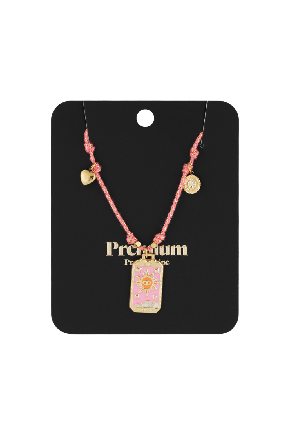 Collier Aurora - Couleur Rose Et Or Image3