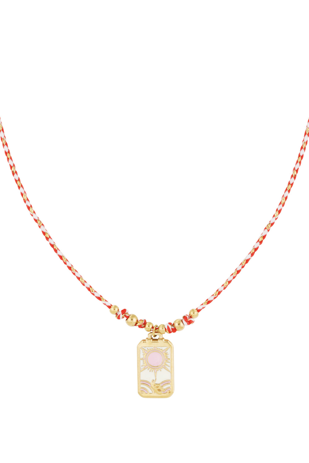Collier Fiesta Fleurie - Couleur Couleur Or