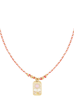 Collier Fiesta Fleurie - Couleur Couleur Or h5