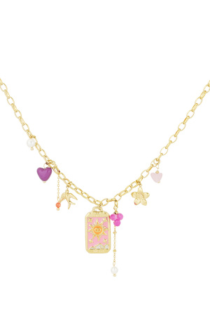 Collier À Breloques Poussière D'amour h5 