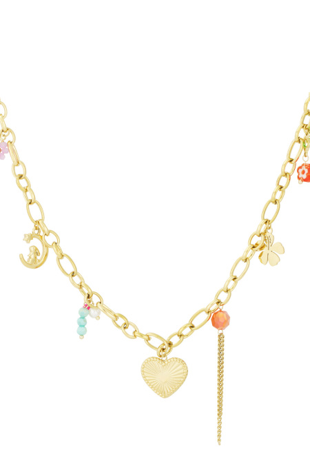 collier à breloques boucle rêves