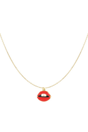 Collier Embrasse Mes Lèvres h5 
