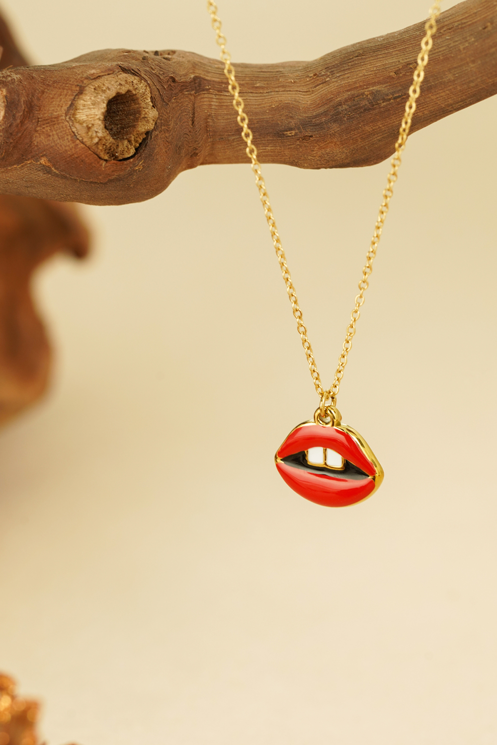 Collier Embrasse Mes Lèvres Image3