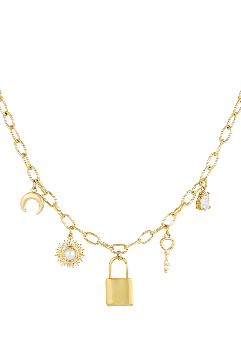 Collier Clé De Mon Cœur 