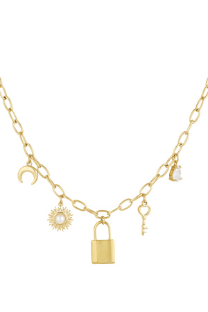 Collier Clé De Mon Cœur h5 