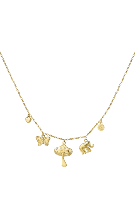 collier à breloques énergie angélique