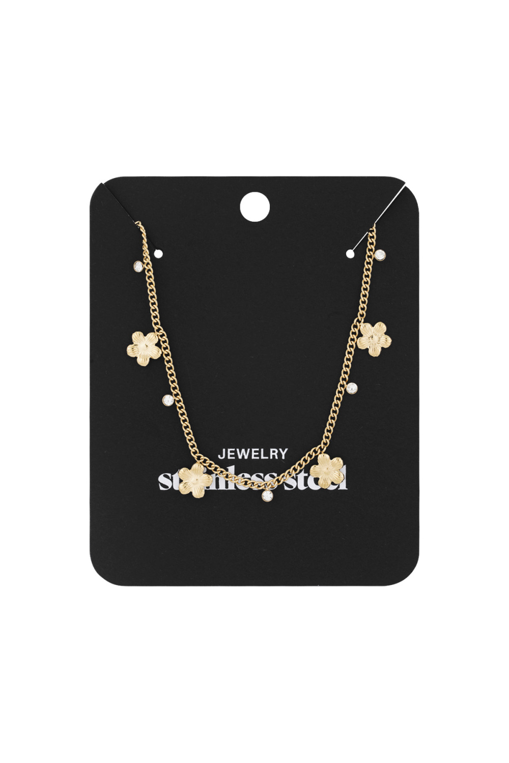 Collier Fleur Scintillante Image3