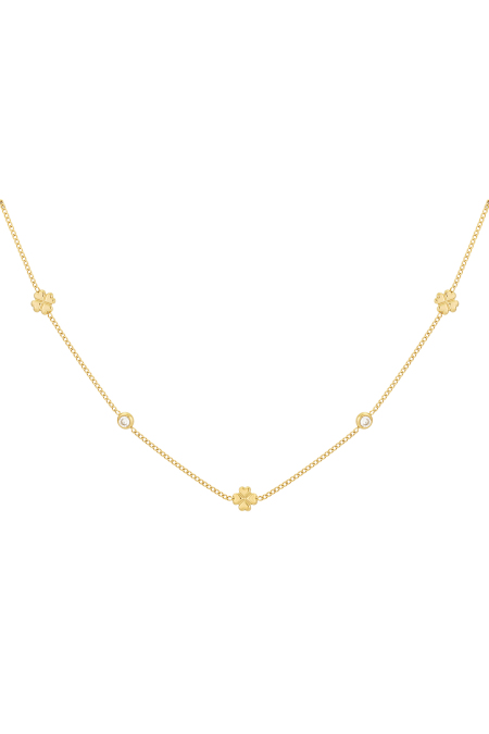collier porte-bonheur étincelant