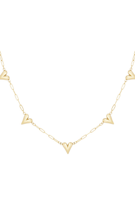 Collier Coeurs Dépliés