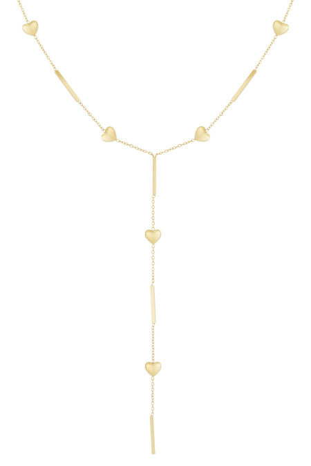 collier coeur simple